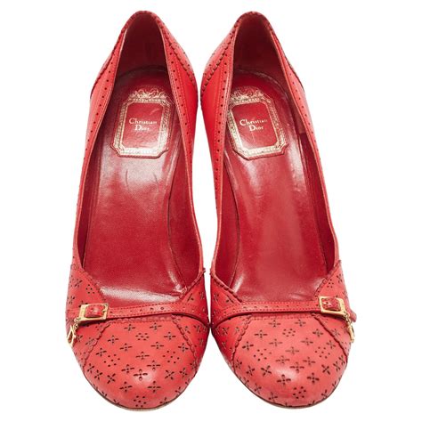 red patent dior pumps|Christian Dior Patent Leather Pumps .